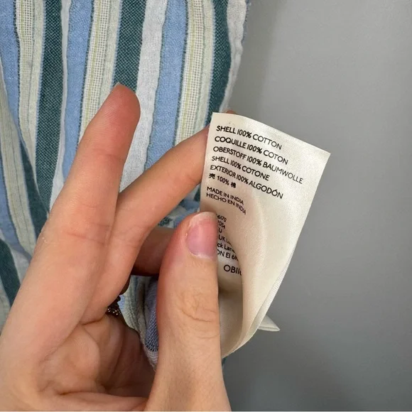 Anthropologie The Serena Surf Henley Blouse by Pilcro Size XS - Picture 5 of 7